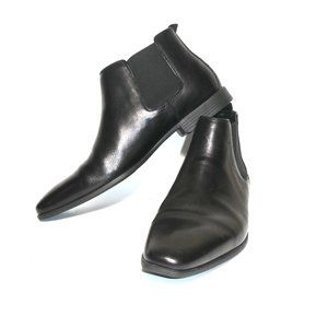 Public Opinion Logan Leather Ankle Boots